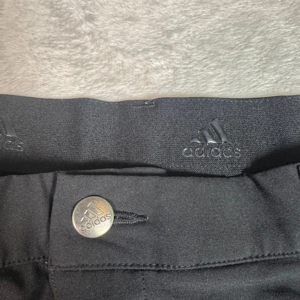 Adidas Primegreen Golf Shorts Black Mens Size 40 Stretch Waistband Solid